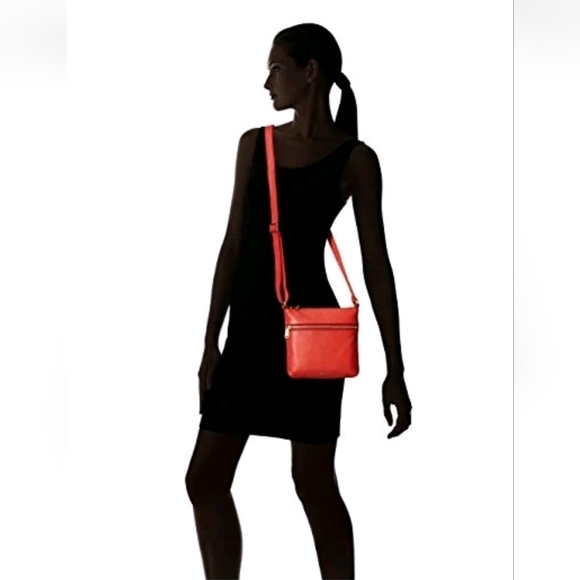 Vintage Fossil Piper Mini Leather Crossbody Bag - Picture 12 of 13